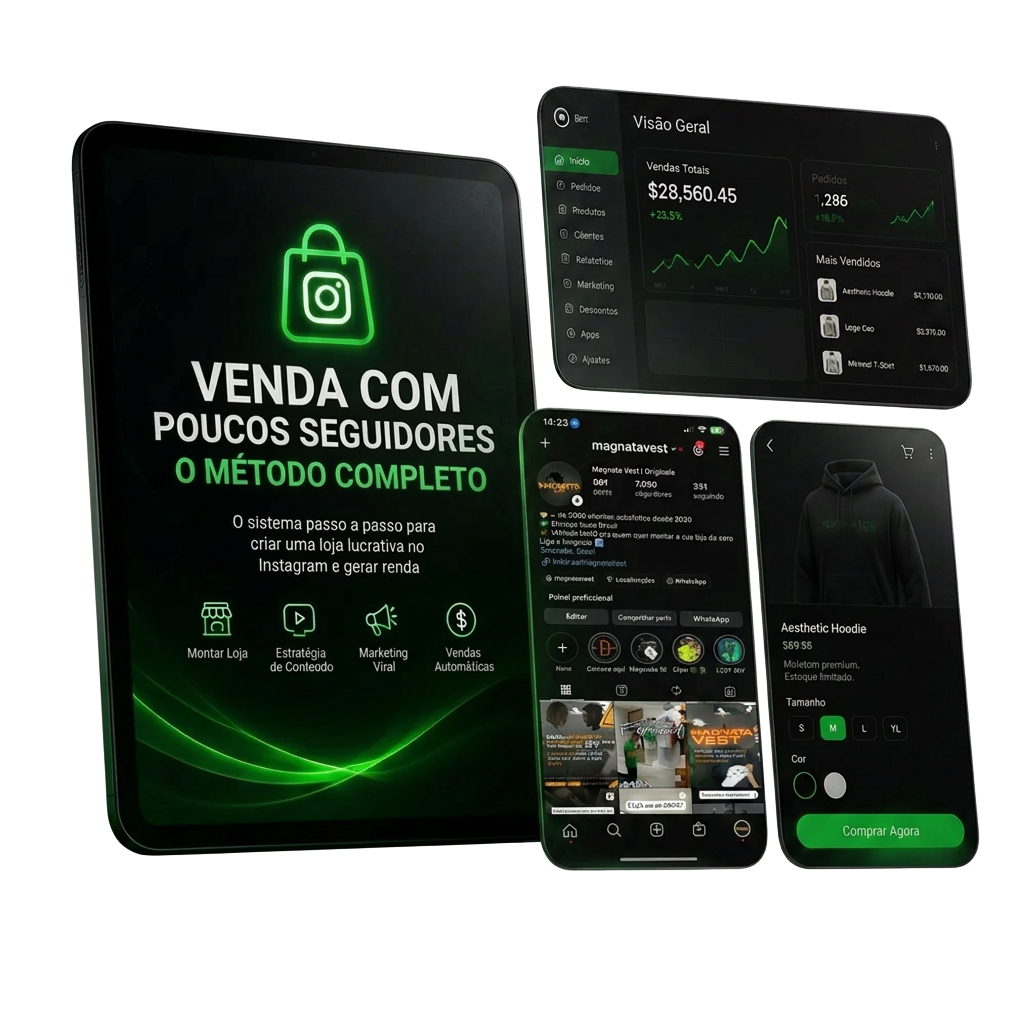 Método VPS — mockup do produto